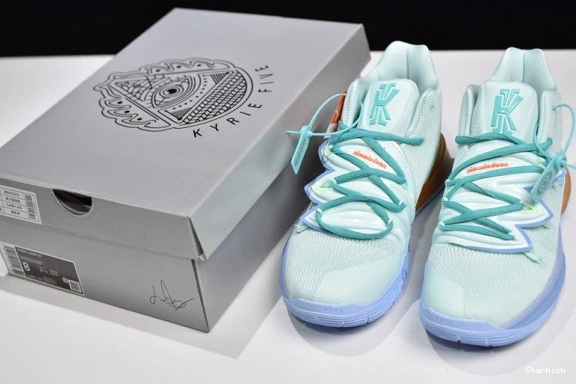 NIKE (House  SPONGEBOB Squidward Hoops X KYRIE Special of Box) 5 CJ6951-300 0322